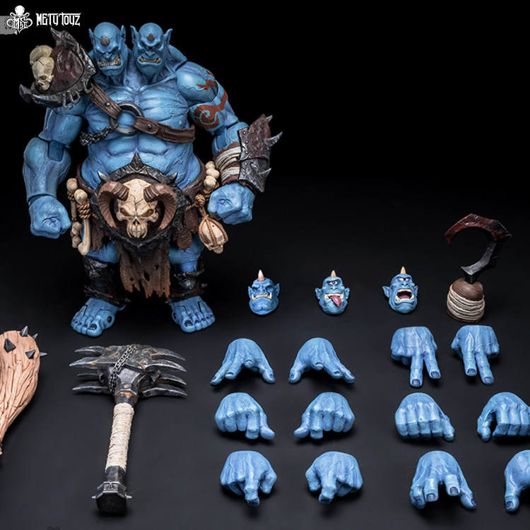 MetyToyz Adventurer World Skullcrusher Orgoth Ogre Warrior Toy