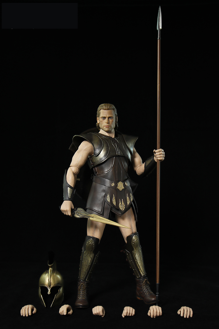 Pangaea Toy Greek General Troy Achilles 12in Action Figure Doll