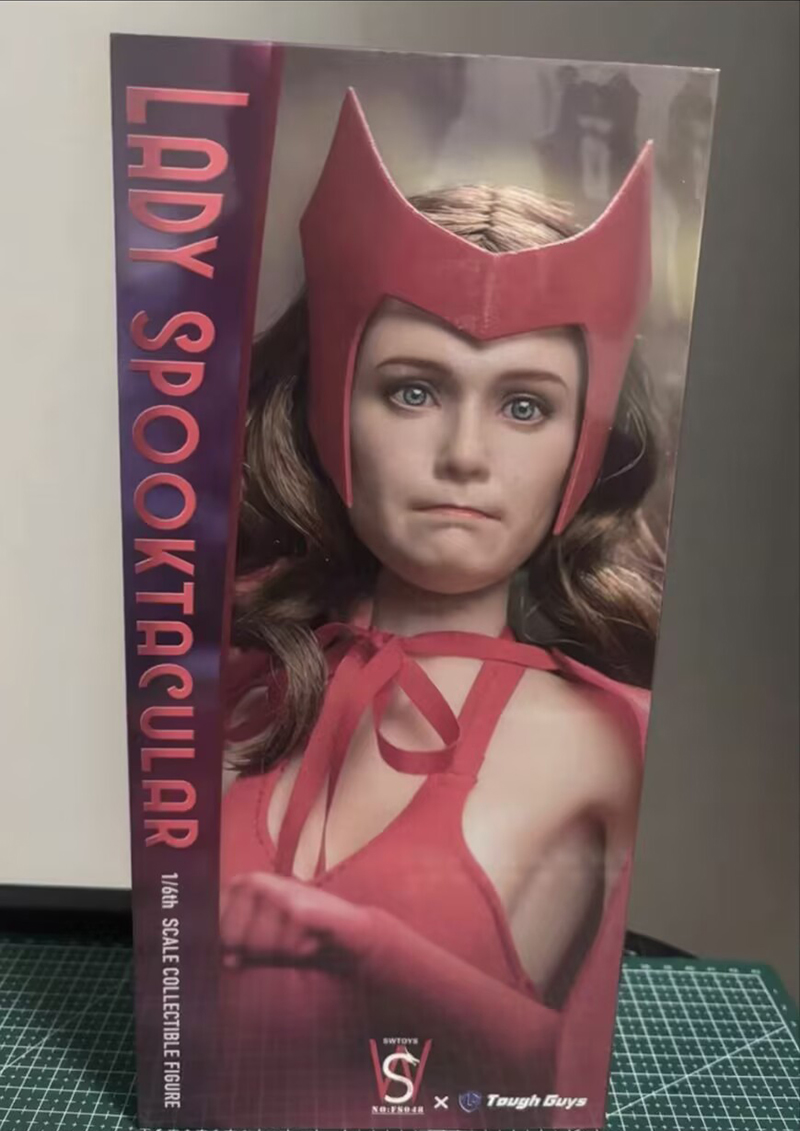 SWTOYS×Tough Guys 1/6 FS048 ウィッチ スカーレット Tough Guys TG8013 1/6 Witch Wanda Action Figure w/Movable Eyes In