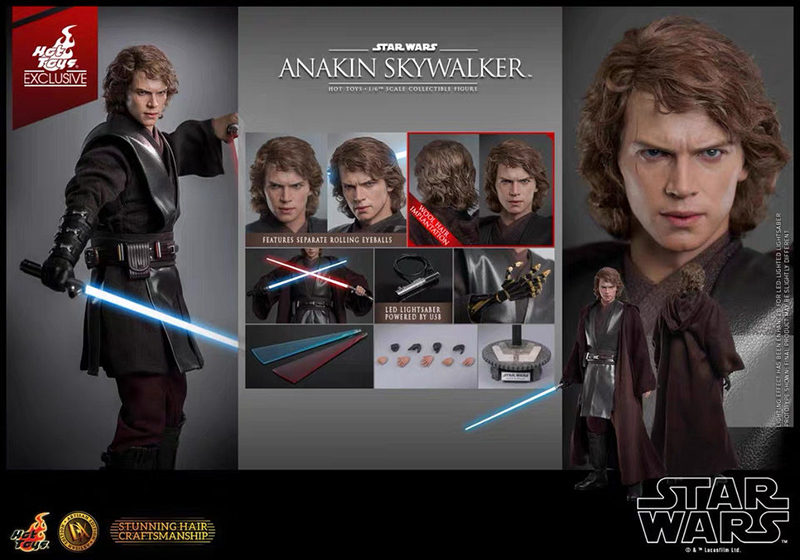 Hot Toys DX34AE 1/6 Star Wars Anakin Skywalker Limited Ver. Figure