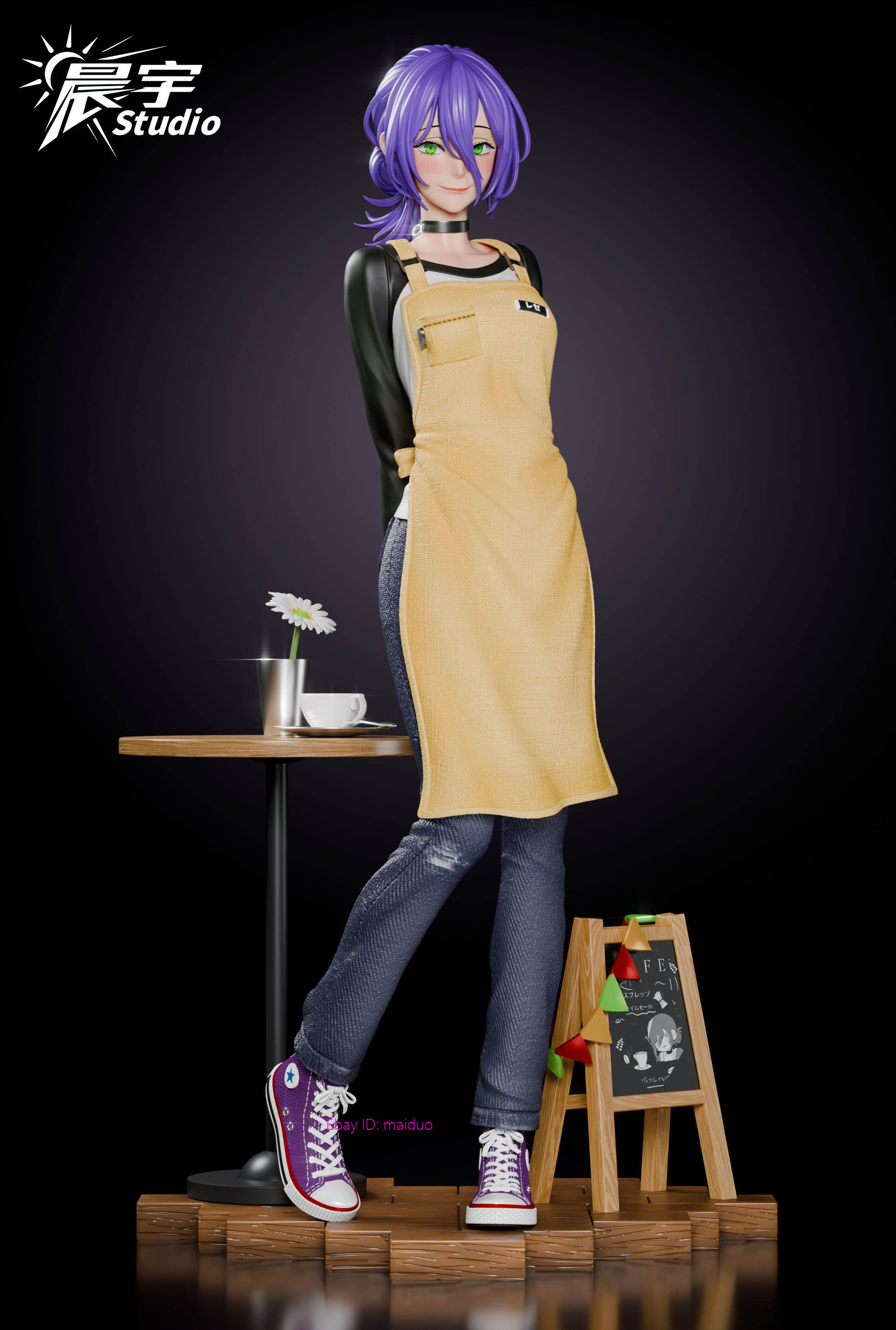 Reze CHENYU Studio Resin Figurine Statue Version A 1/6 28cm in stock
