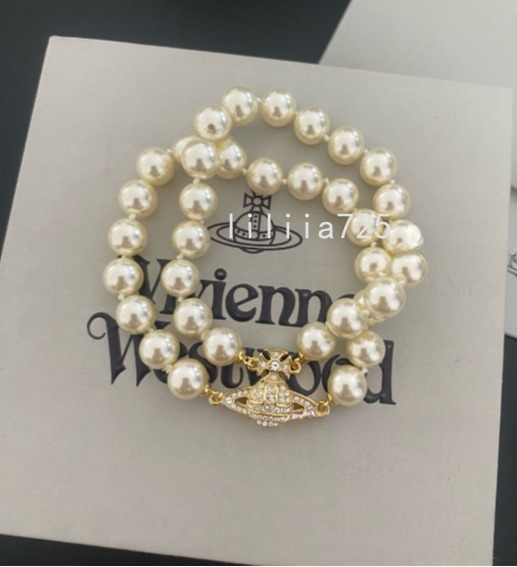 Vivienne Westwood Double Pearl Bracelet