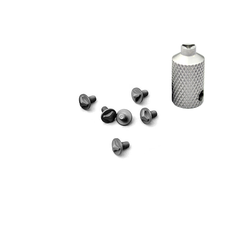 6 Stück. TC4 Griffschrauben + Werkzeug für Microtec Combat Troodon - Bild 10 von 10