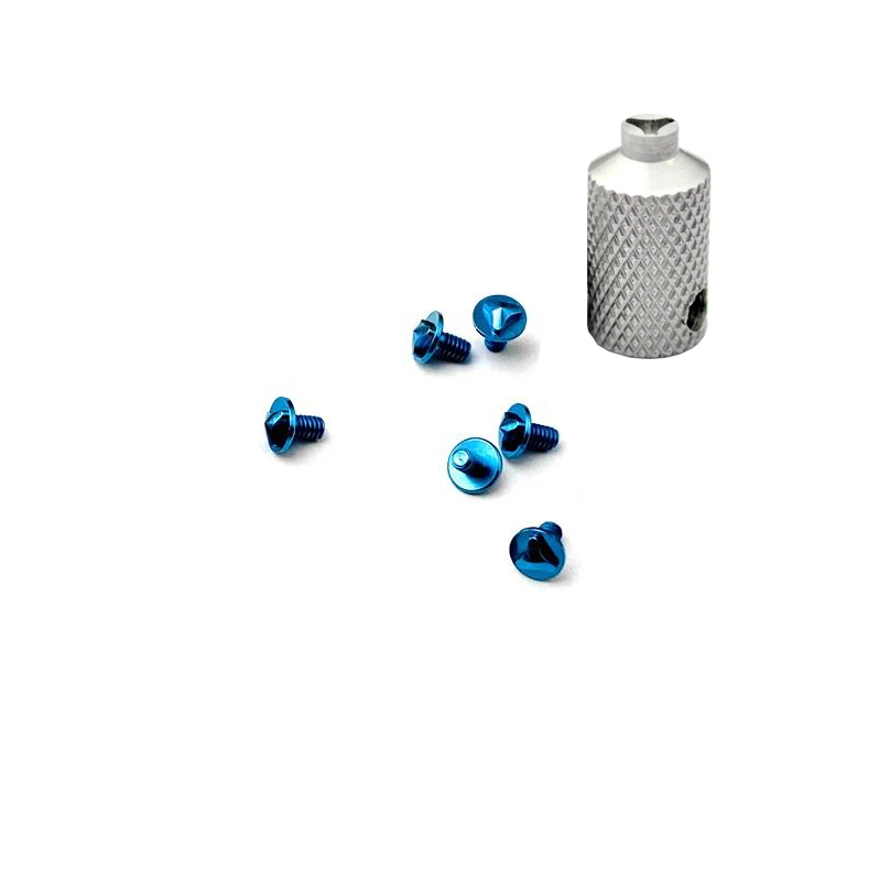 6 Stück. TC4 Griffschrauben + Werkzeug für Microtec Combat Troodon - Bild 9 von 10