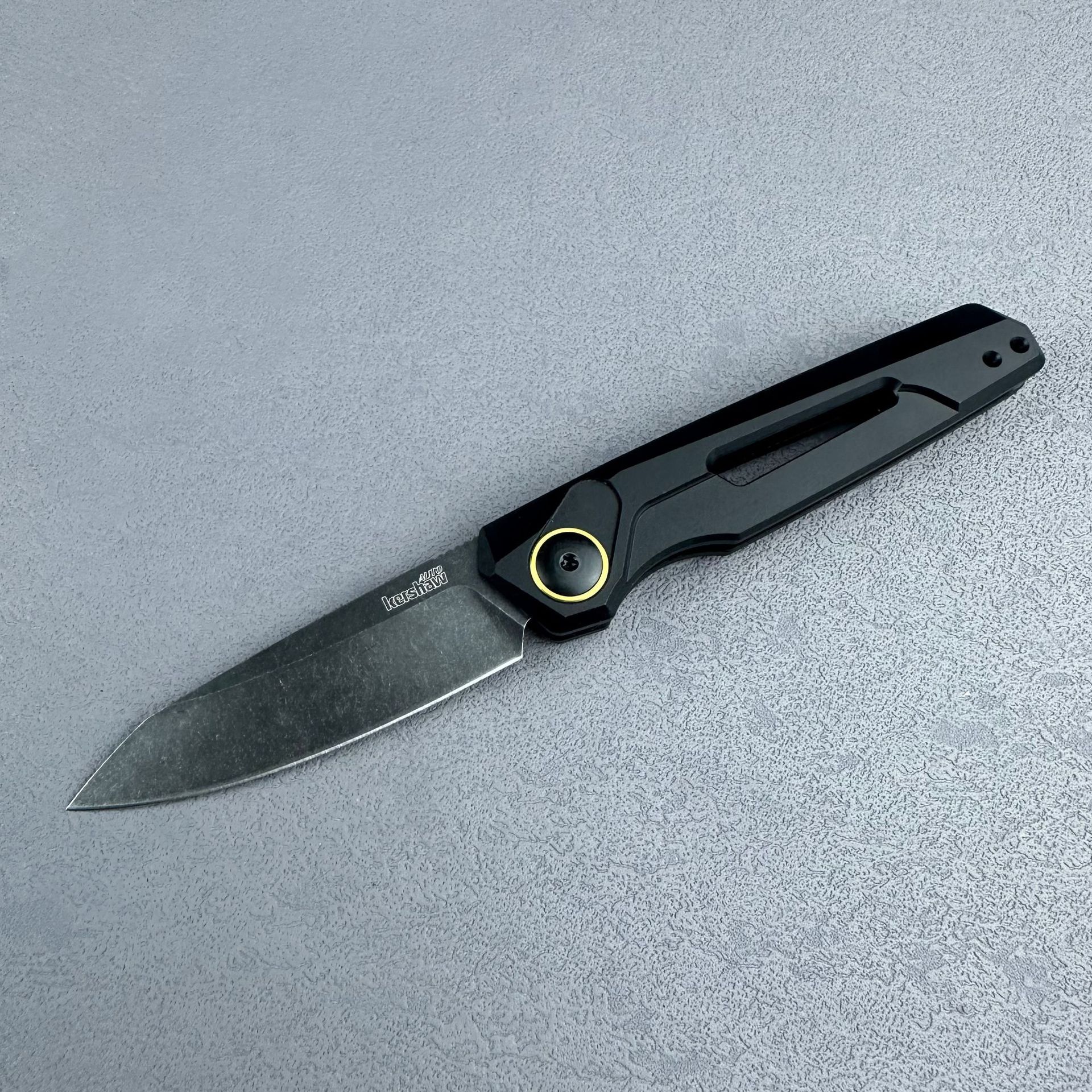 Hoja 8Cr14MoV (negro/liso) y básculas PEI para piezas de repuesto Kershaw 7550 - Imagen 19 de 21
