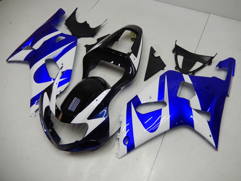 ABS Fairing Kit For Suzuki GSXR 600 GSX-R750 2001 2002 2003 Blue