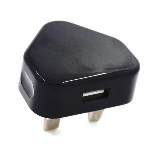 Cargador USB Enchufe Reino Unido Adaptador de Corriente Cargador de Viaje de Pared 5V 1A para Smartphone PC - Imagen 12 de 15