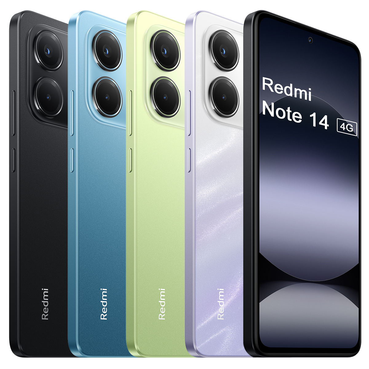 Xiaomi Redmi Note 14 NFC – 8+256GB, Display AMOLED 120Hz, Helio G99, Batteria 5500 MAh, Nero