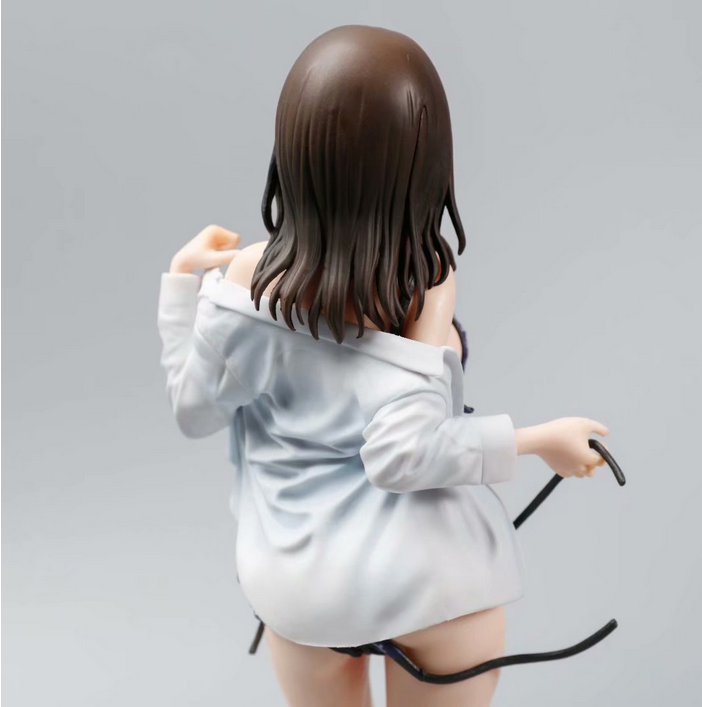 Anime Daiki Kougyou Cover Illustration Iraha Kurone 1//6 PVC Figure Loose 25cm