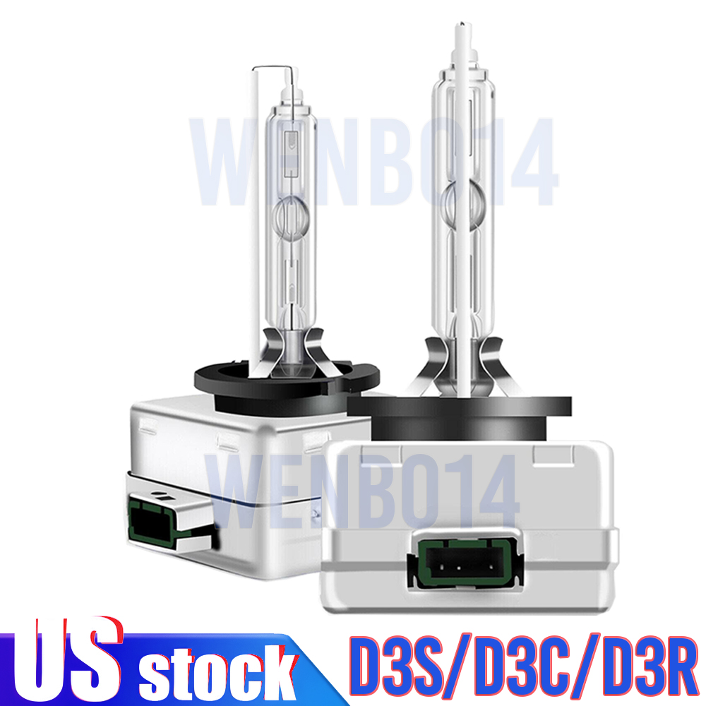 2pcs D3S D3R LED Headlight Bulbs 240W 6500K Super White HID Xenon Conversion Kit