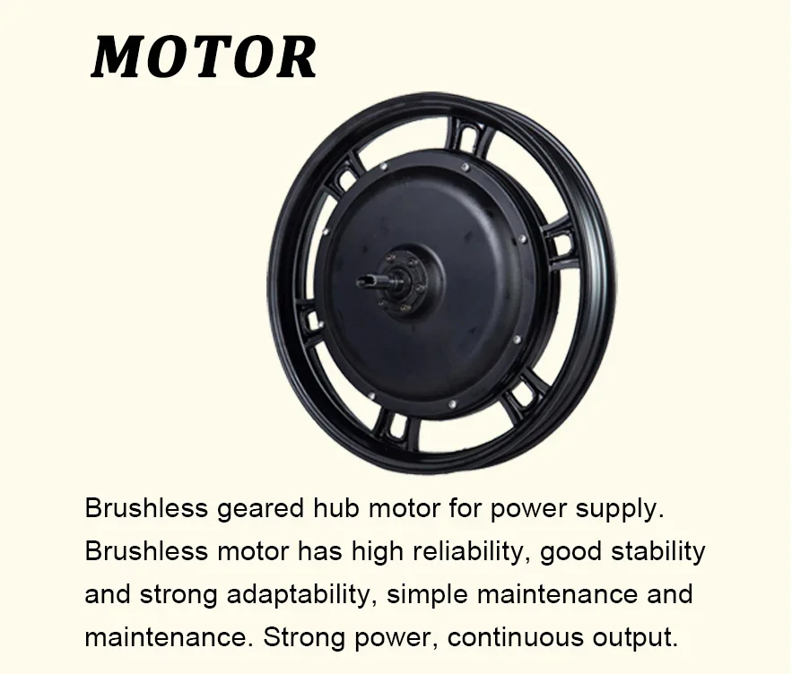 16 Inch Wheelchair Attachment Electric Handcycle Tractor 36V 250W/350W/500W - Picture 13 of 15