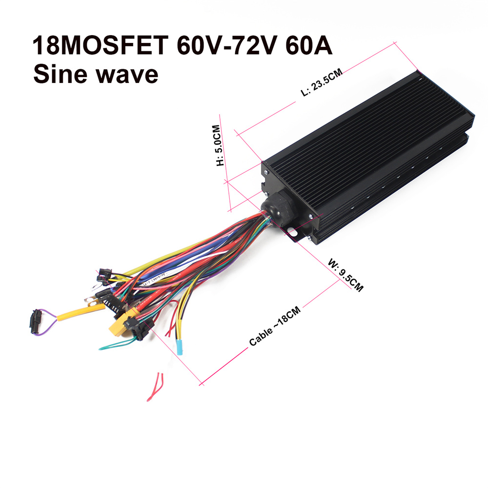 72V 3000W MTX39 Rim Ebike Rear Motor Wheel Conversion Kit 24'' 26