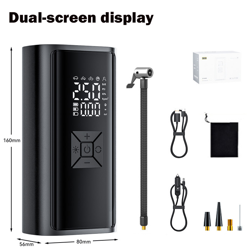 Portable 150PSI Tire Inflator Air Pump Auto Shut Off Digital Air Compressor