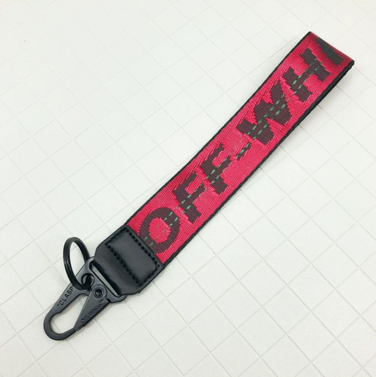 Hot 10.5 Turquoise Off White keychain Inspired lanyard Heavy Duty Industrial Lan - Picture 12 of 19