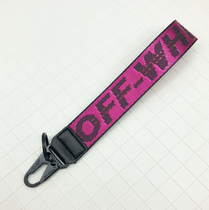 Hot 10.5 Turquoise Off White keychain Inspired lanyard Heavy Duty Industrial Lan - Picture 15 of 19