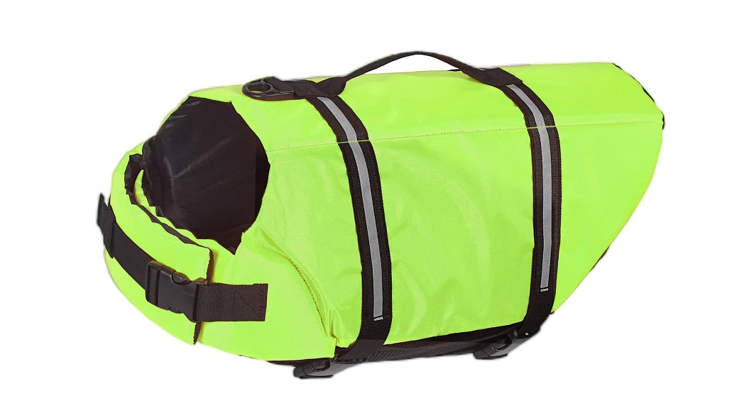 NEW Dog Life Jacket Swimming Float Vest Reflective Adjustable Buoyancy Aid Pet - Picture 33 of 33
