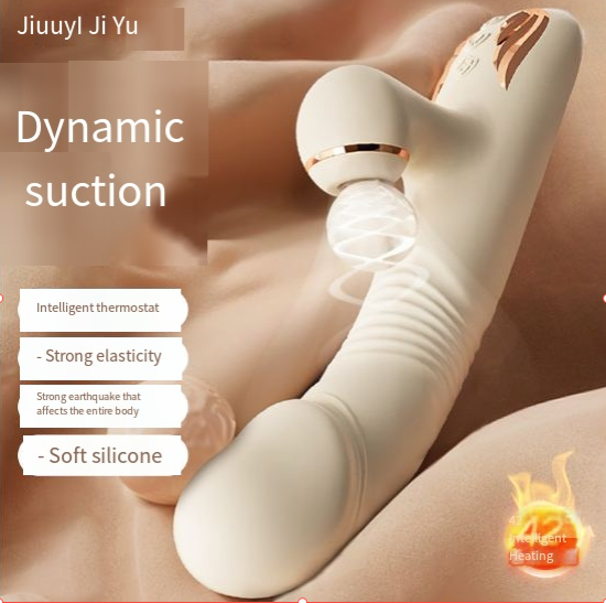 Auto-Heating Silicone Massager with Vibration & Flexible Tongue Design - Picture 24 of 24