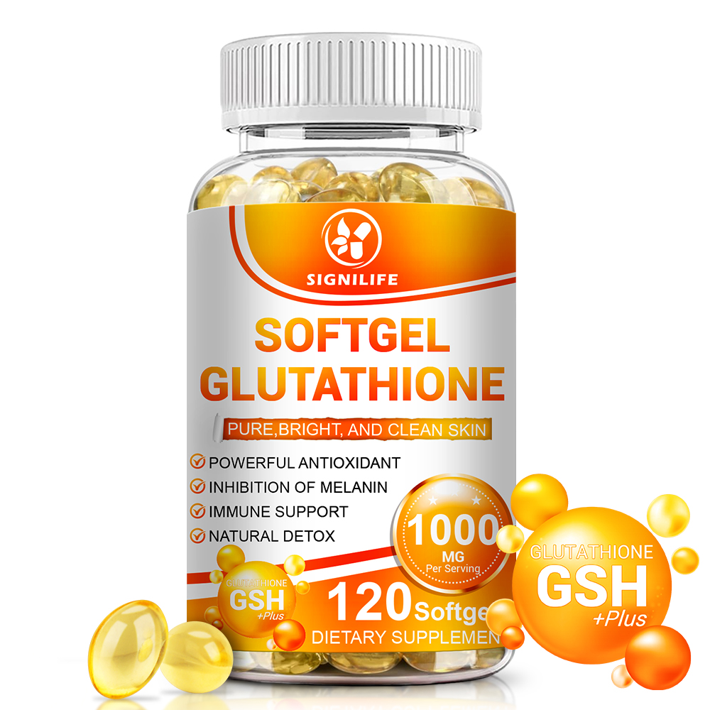120 Pills Whitening Capsules 1000MG Natural Anti-Aging Skin Whitening Caps