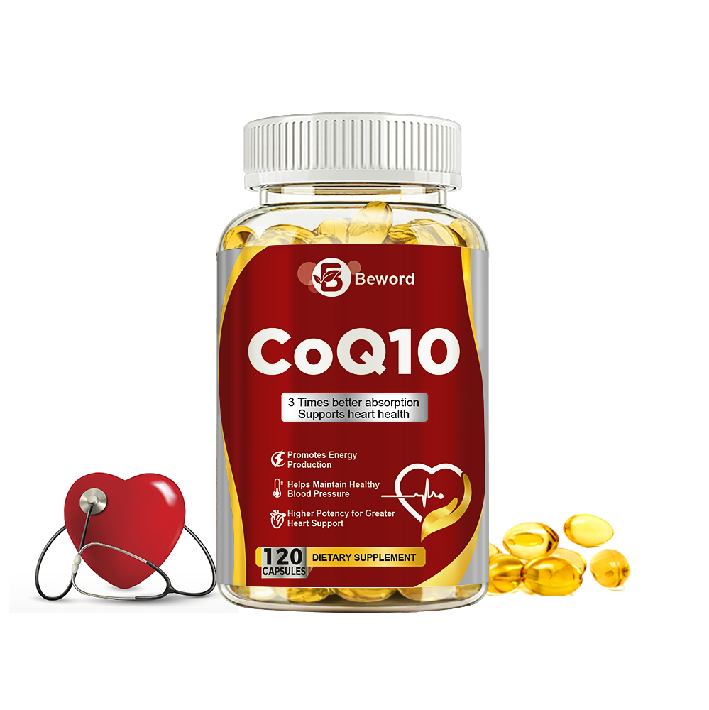 CoQ10 Coenzyme Q10 300mg 120 Capsules Heart Support NON GMO