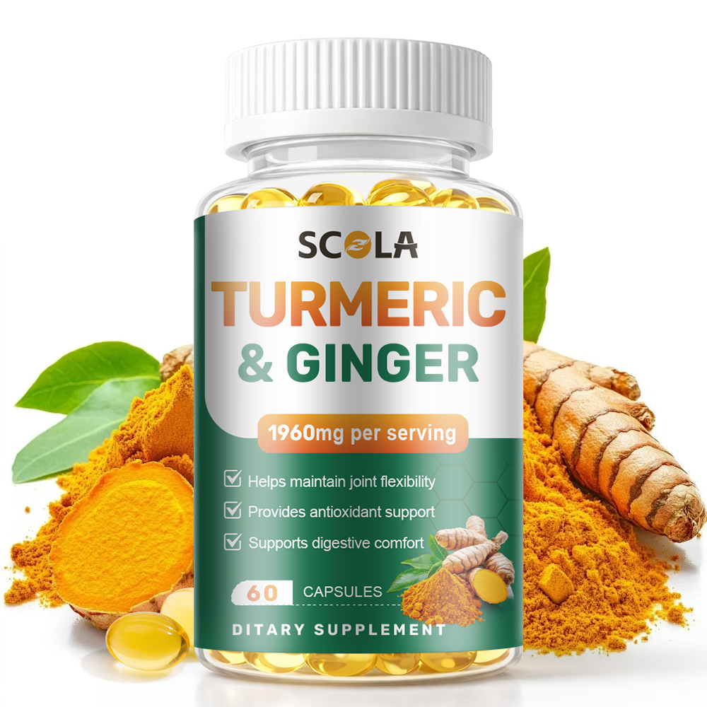 Turmeric Curcumin 1960mg w/ BioPerine Black Pepper Triple Strength 60/120 Caps