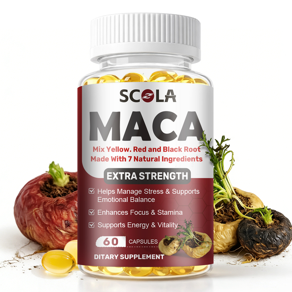 Maca Root 8050mg w/ Ashwagandha, Ginseng, Shilajit, Enhance Sex Drive, Passion