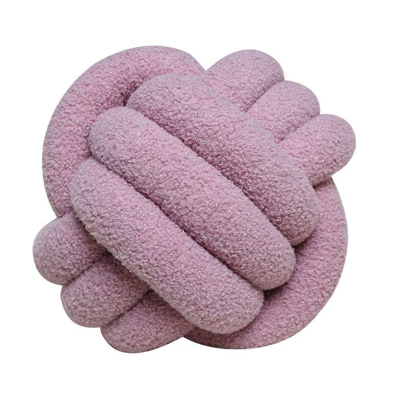 Soft Knot Ball Cushions Bed Stuffed Pillow Home Decor Cushion Ball Plush Throw - Picture 28 of 30