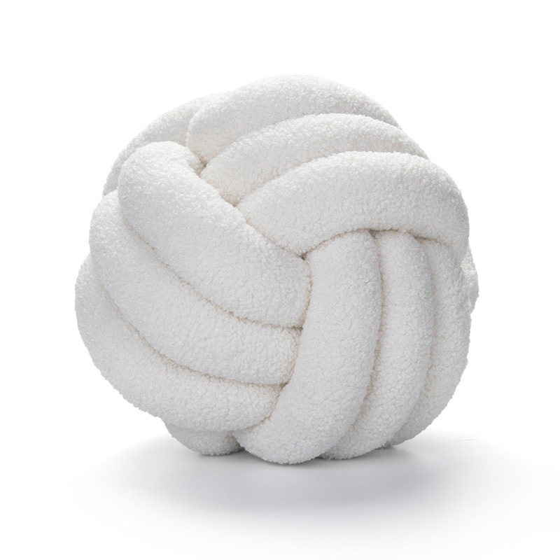 Soft Knot Ball Cushions Bed Stuffed Pillow Home Decor Cushion Ball Plush Throw - Picture 29 of 30