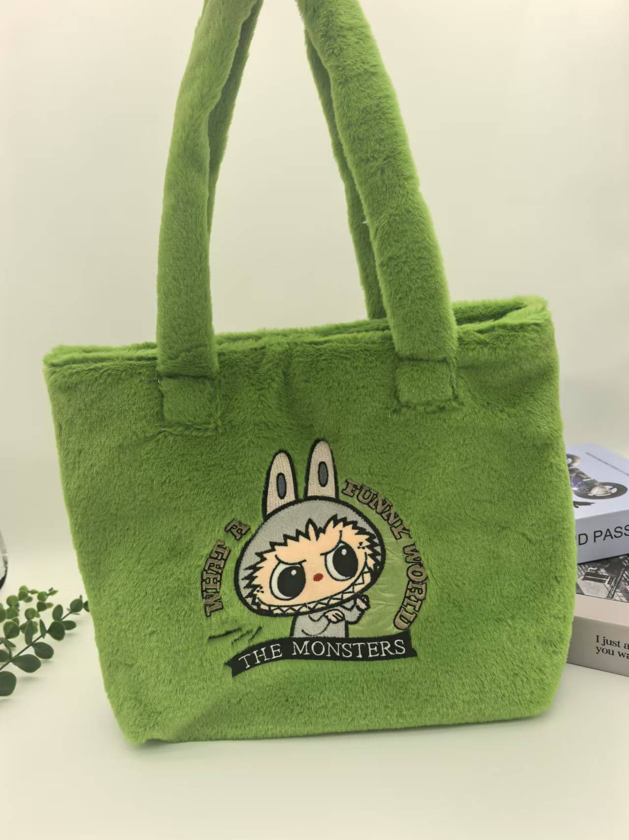 LABUBU The Monsters Etciting Macaron Plush Cute Bags Crossbody Bag Xmas Gift - Picture 22 of 23