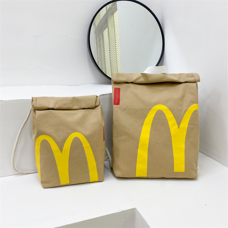 High Quality Travel Backpack Fashion Students Backpack Bag Mcdonald Cartoon Bags - Picture 20 of 20