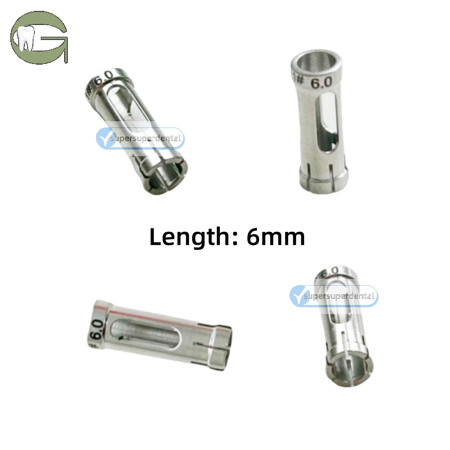 Dental Guide Stopper Sleeve Guided Drill Safety Depth Stop Drills Fits DEN L/M/S