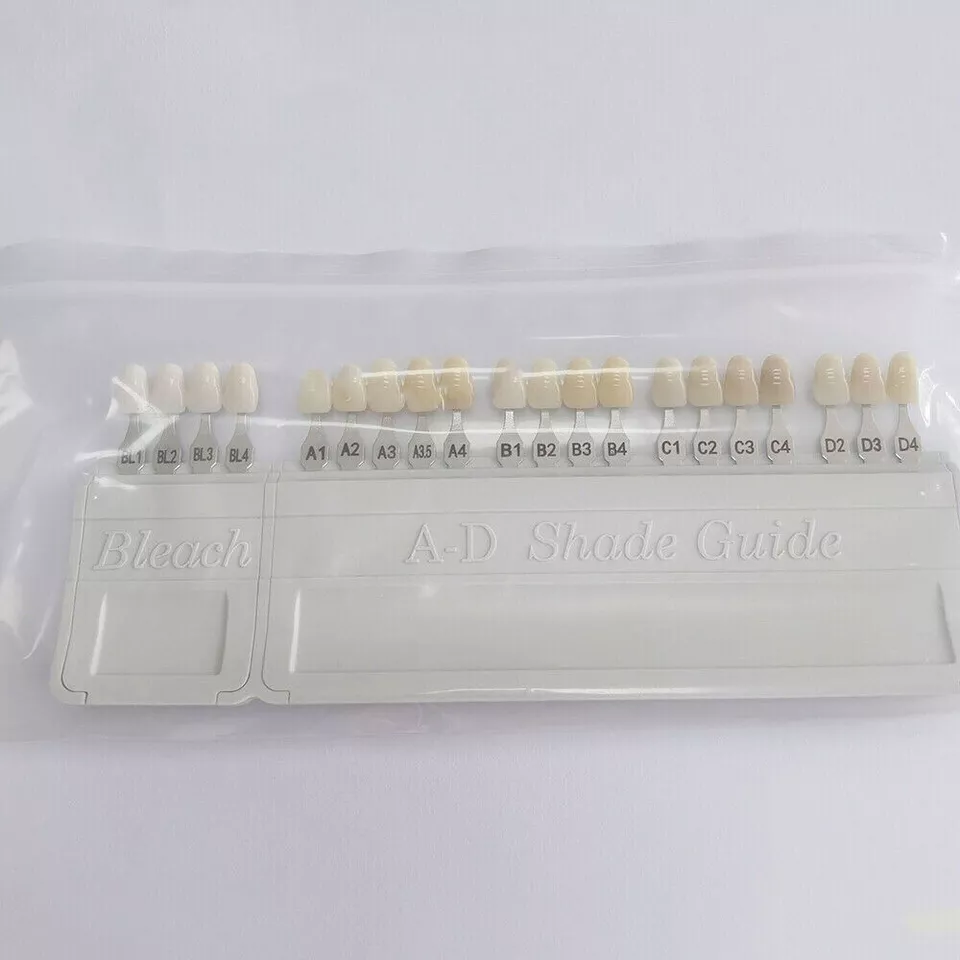 20Colors Shade Guide Dental Teeth A1-D4 16Colors B1-B4 4leach