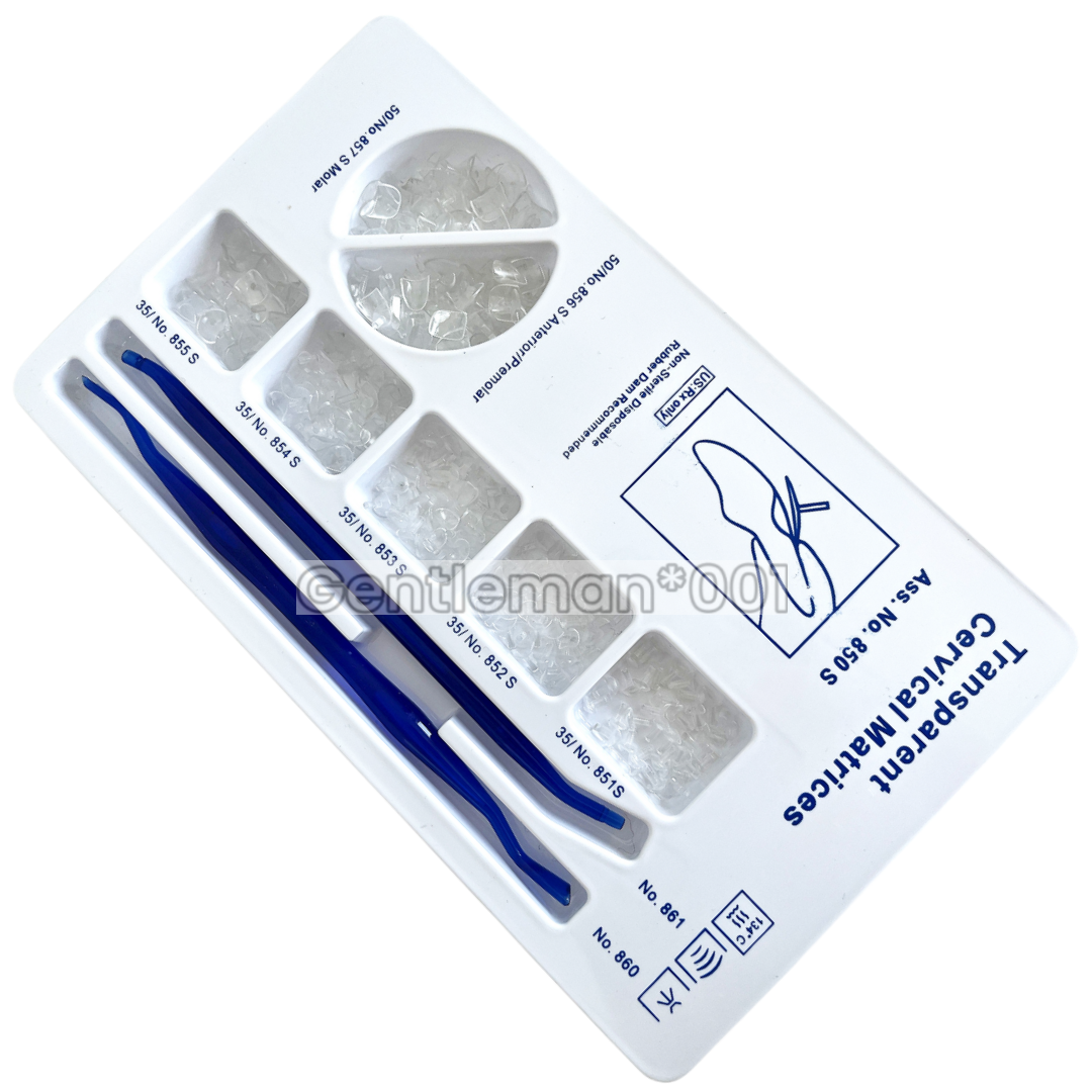 Dental Transparent Cervical Matrices Composite Gingival Matrix Kerr Premolar
