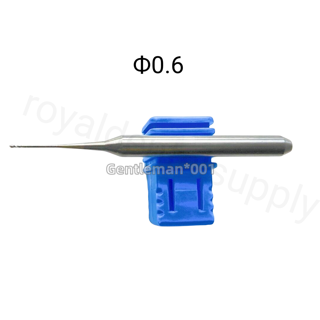 Dental Roland Milling Bur Zirconia Cutting CAD CAM Burs Uncoated φ2.0 φ1.0 φ0.6