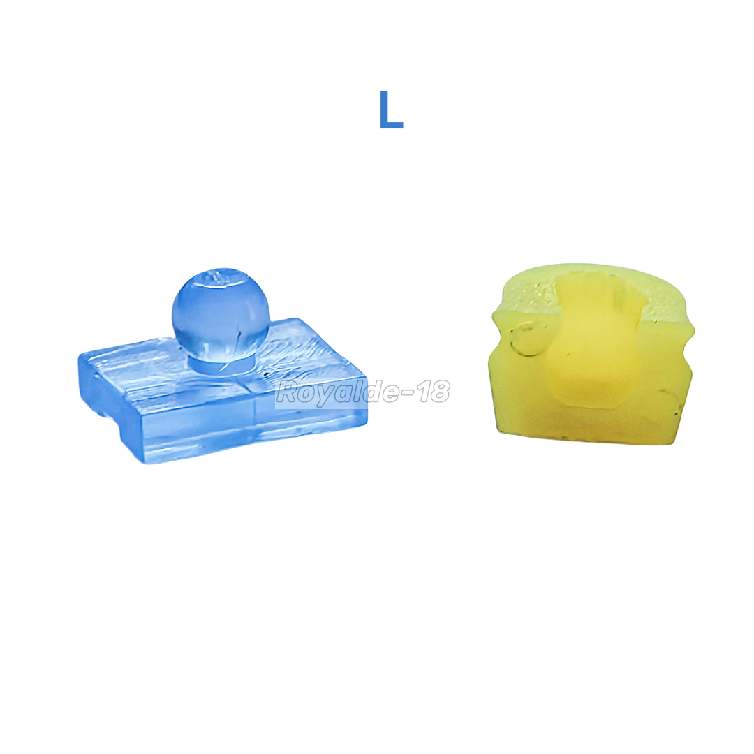 Dental Ball Attachment Overdenture Cap Abutment Implant Accessories 1.8/2.2mm