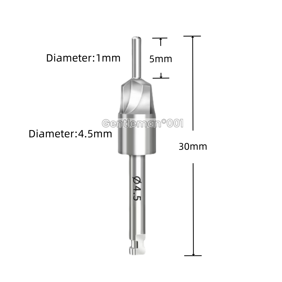 Dental Countersink Drill Smooth Ridge Trimmer Drills Abutment Bone Remove