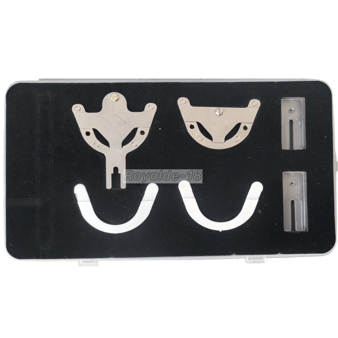 Dental Gerber Facebow Jaw Gothic Arch Joints Intraoral Registration Recorder - Picture 15 of 16