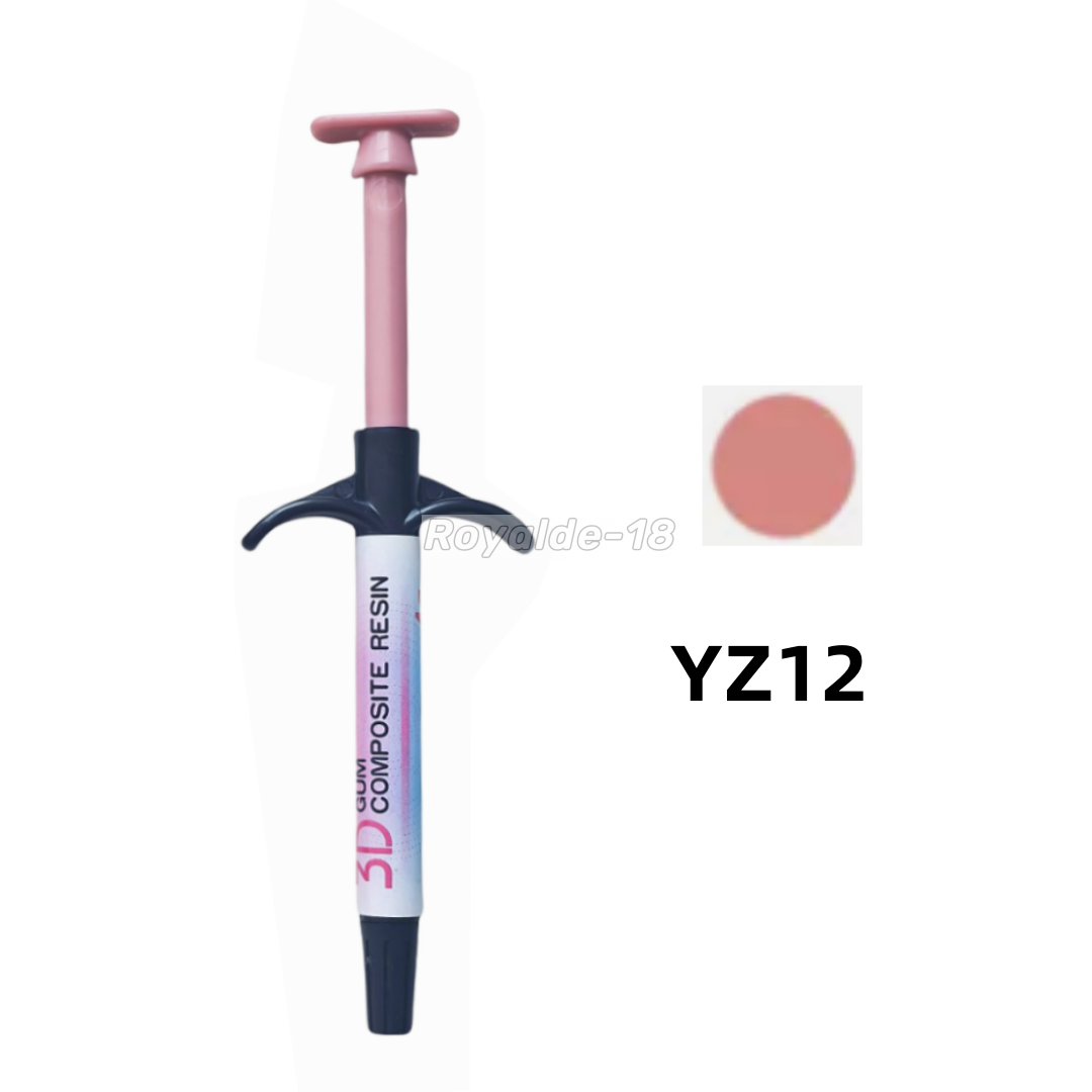 3D Gingiva Resin Dental Beautiful Gum Composite Highly Aesthetic Light Cure Wax
