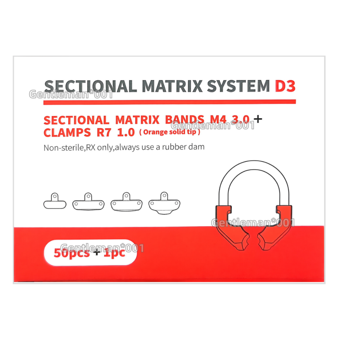 Dental D3 Matrix Bands Ring Sectional Matrice Clamp Fit Garrison Palodent V3