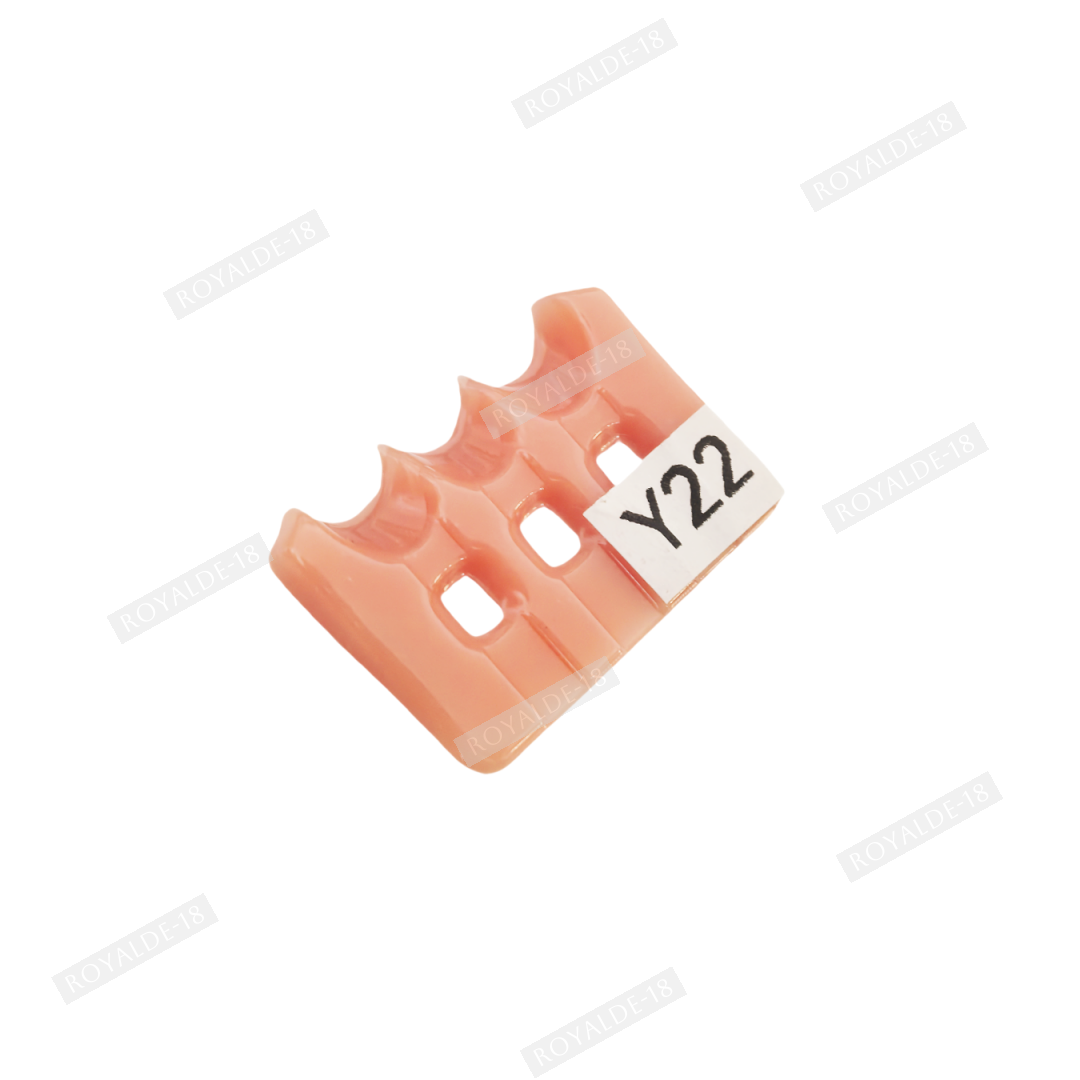 Gum Shade Gingiva Color Plate Indicator Tri-Color Gummy Model Similar SHOFU GC