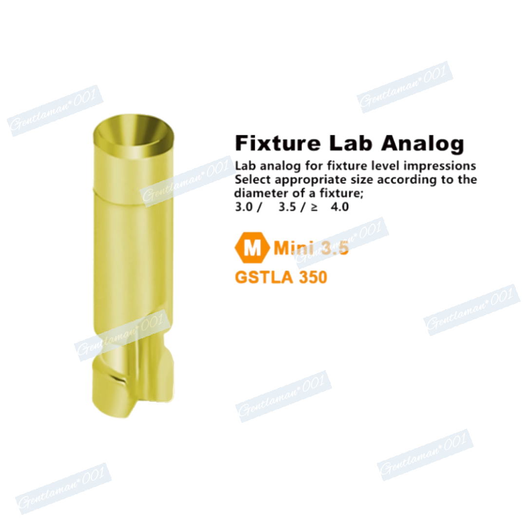 5pcs Dental U-Line Analog R/M ∅3.5/4.0 L15 Transfer Replace Impression Fits Oss