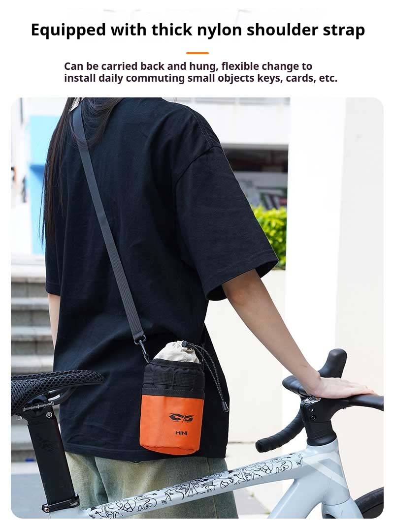 Borsa Portaborraccia ENLEE Per Bici – Si Attacca A Manubrio O Stelo!