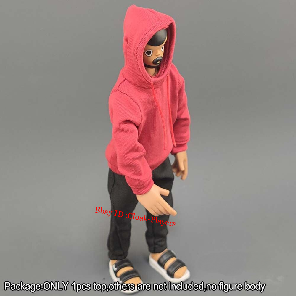 Handmade 1/10 Scale Hooded Tops Clothes For 7