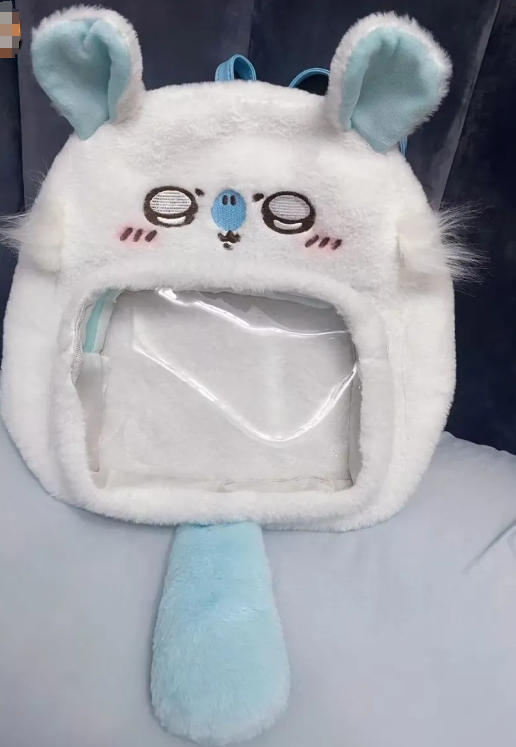 Anime Chiikawa simpatica bambola zaino peluche borsa bambola regalo - Foto 4 di 4