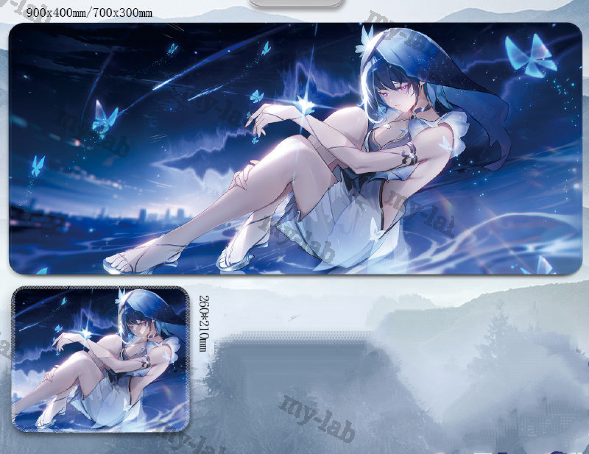 Wuthering Waves Anime Mouse Pad Desktop Cartoon Mouse Pad 70*40Cm Gift - Picture 14 of 21