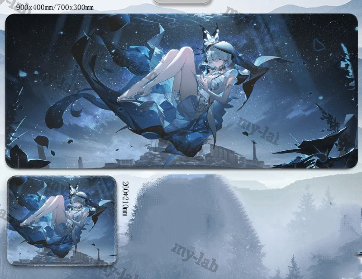 Wuthering Waves Anime Mouse Pad Desktop Cartoon Mouse Pad 70*40Cm Gift - Picture 17 of 21