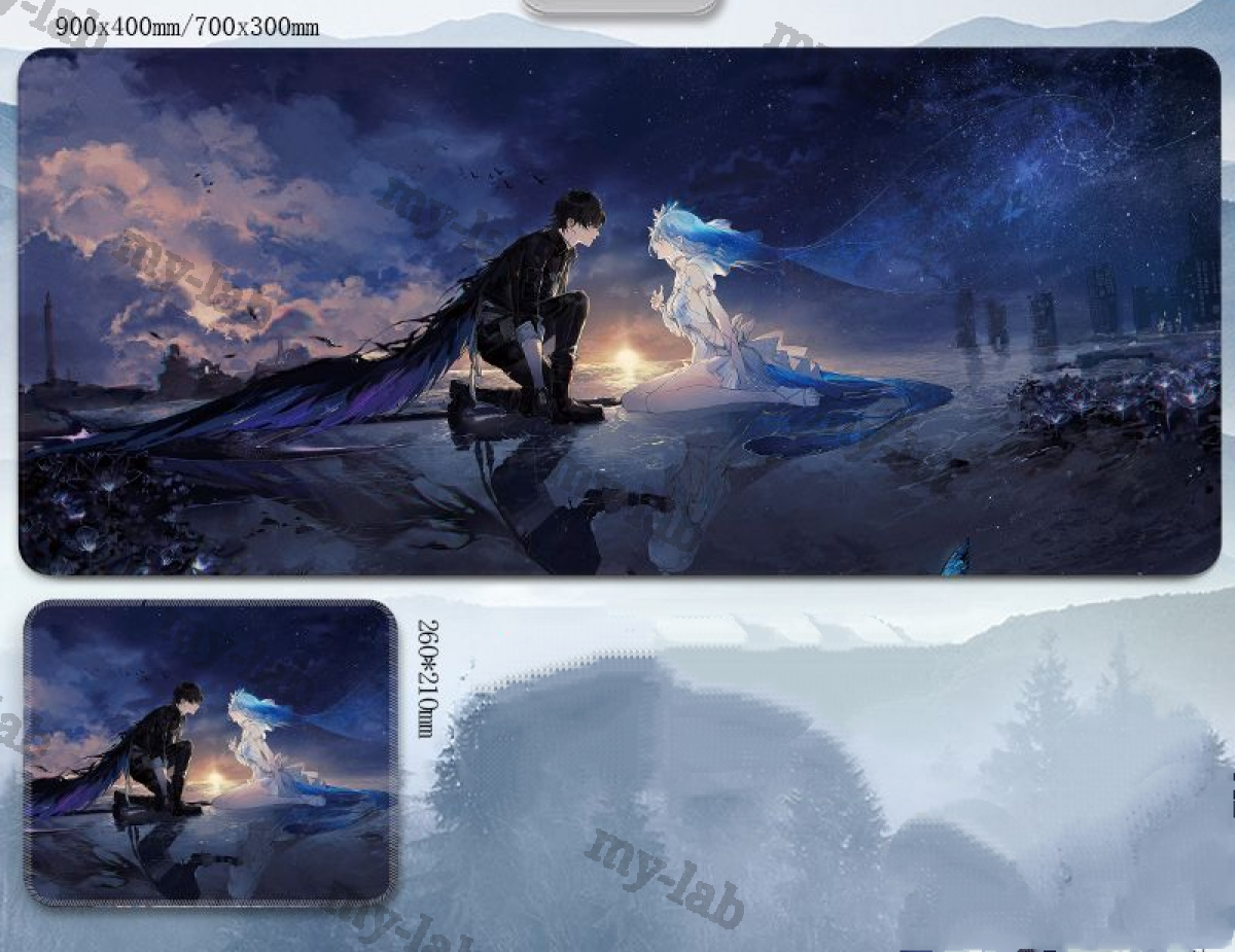 Wuthering Waves Anime Mouse Pad Desktop Cartoon Mouse Pad 70*40Cm Gift - Picture 20 of 21