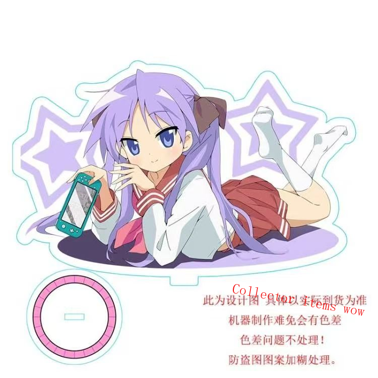 Lucky Star Konata Izumi 15 cm Anime Acrylic Standing Figure Decoration Gift - Picture 16 of 22