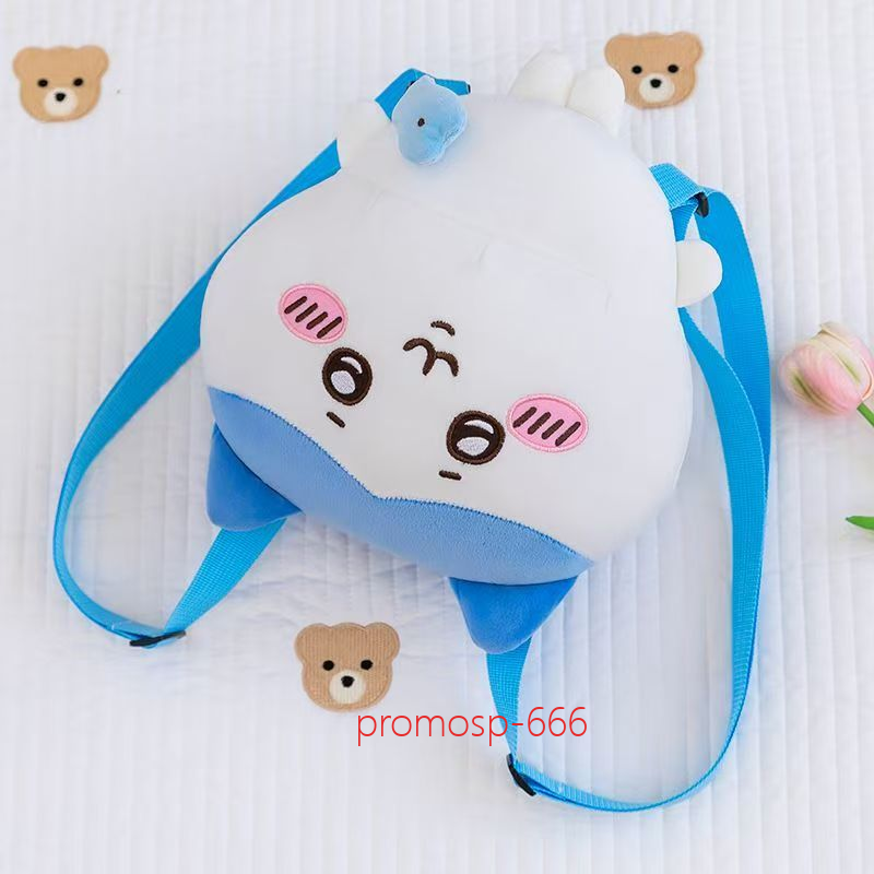 Chiikawa Hachiwarem Usagi süße Plüschpuppe Tasche Schultertasche Maskottchen Rucksack - Bild 11 von 13