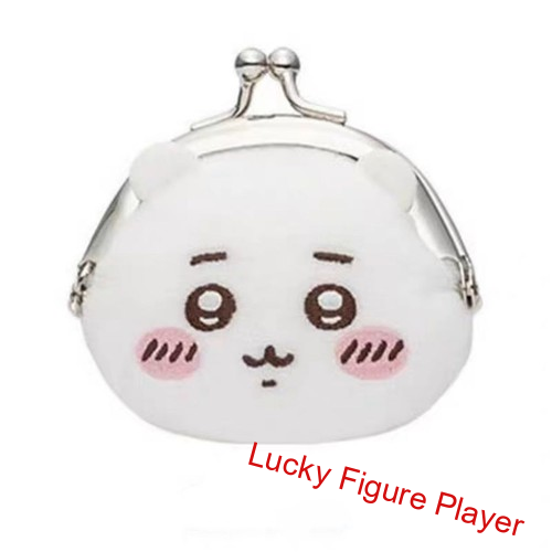 Chiikawa Hachiware Usagi Rakko Mini Serie 8 cm Cartera de Peluche Monedero de Peluche Juguete - Imagen 10 de 14