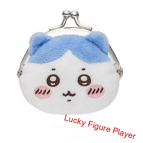 Chiikawa Hachiware Usagi Rakko Mini Serie 8 cm Cartera de Peluche Monedero de Peluche Juguete - Imagen 11 de 14